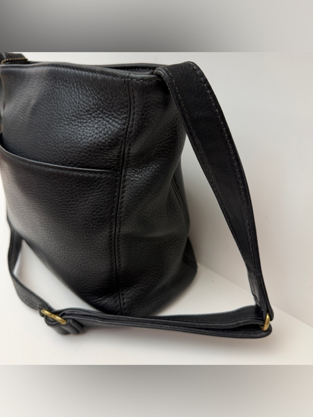 Vintage 90s Coach Sonoma Leather Shoulder Bag - Picture 3 of 12